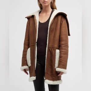 Vince
Reversible Shearling Flight Jacket NWOT